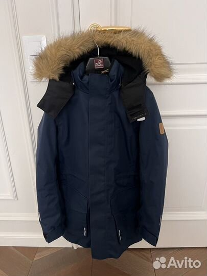 Зимняя куртка пуховик для мальчка Reima Reimatec
