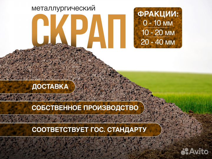 Скрап на подмешку металл
