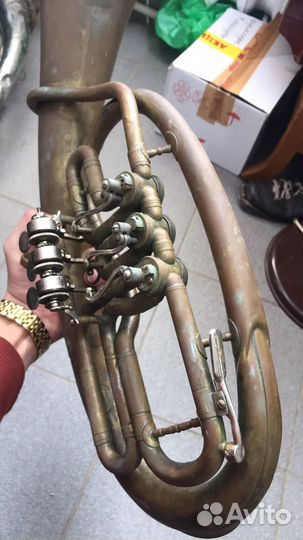 Валторна №248 латунь медь Ленинград