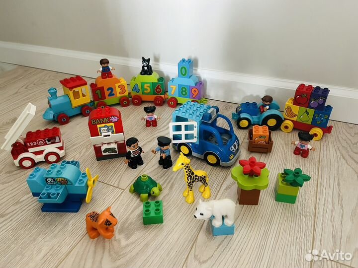 6 наборов Lego duplo цена за все