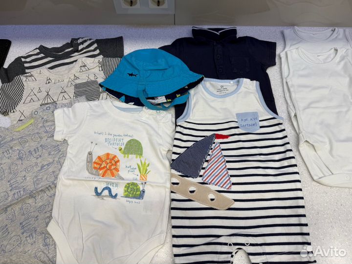 Пакетом next,mothercare 6-9