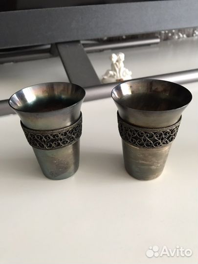 Стопки СССР Мельхиоровые