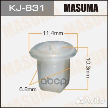 Покер пластиковый крепежный KJ831 Masuma