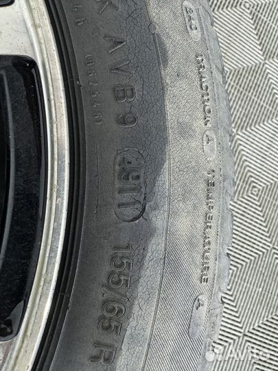 Комплект колес на Daewoo Matiz 155/65 R15 Б/У