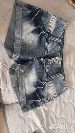 Шорты джинсовые