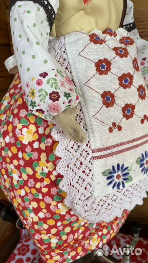 Кукла-грелка на самовар ручной работы