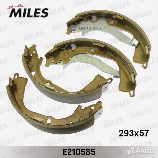 Miles E210585 Колодки торм.бар.VW amarok 10