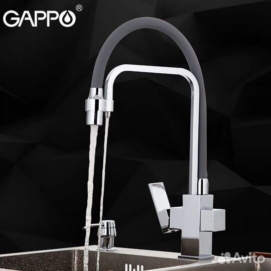 Смеситель для кухни Gappo G4398-4