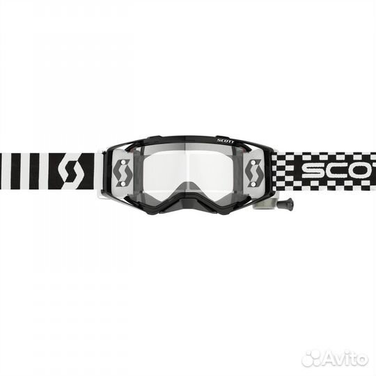 Очки scott Prospect WFS racing black white clear w