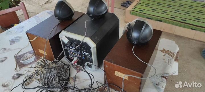 Акустические колонки targa 5.1