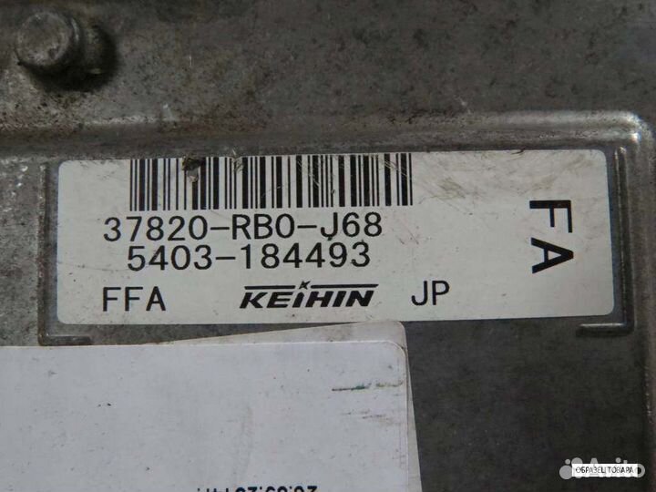 Блок EFI honda L13A FIT GE6 37820RB0J68