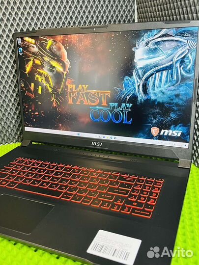 Игровой ноутбук MSI i7-11800h/RTX-3060