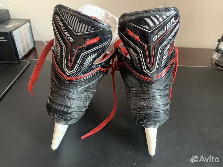 Шорты и коньки хоккейные детские 110-130