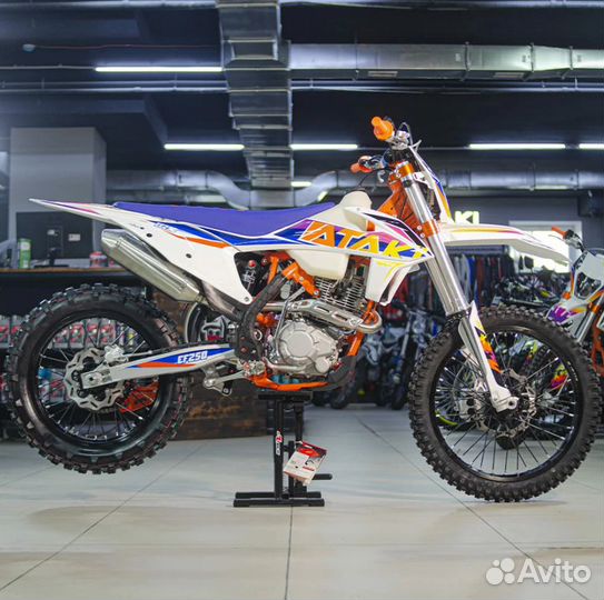 Мотоцикл ataki EF250R (4T 172FMM-6 4V) 21/18