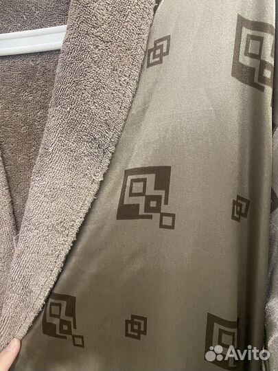 Шелковый халат мужской