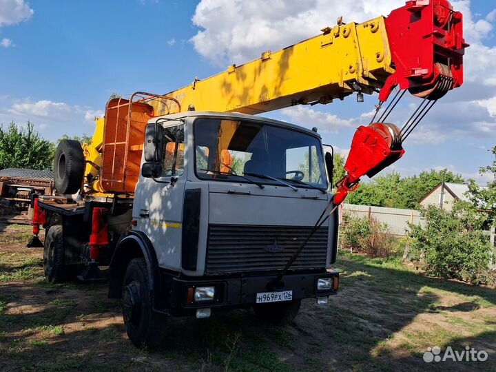 Аренда и услуги автокрана, 16 т, 18 м