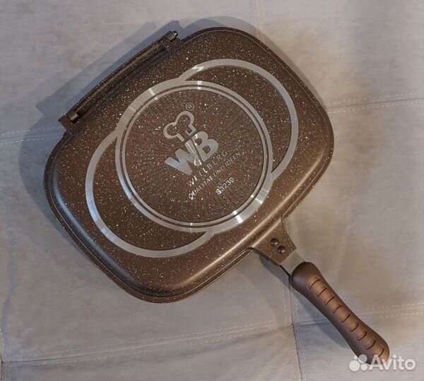 Сковорода двухсторонняя Welberg новая