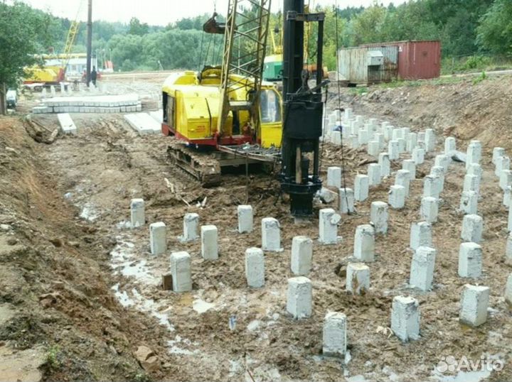 Жб Сваи / Железобетонные сваи