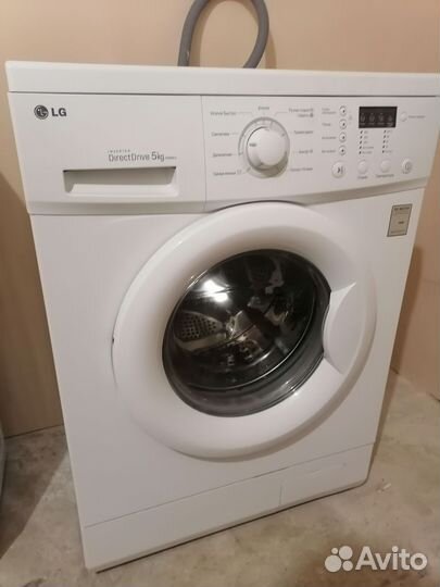 Стиральная машина lg 5 кг. Гарантия