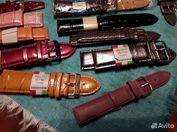 Ремешки для часов, кожа натуральная, новые СССР