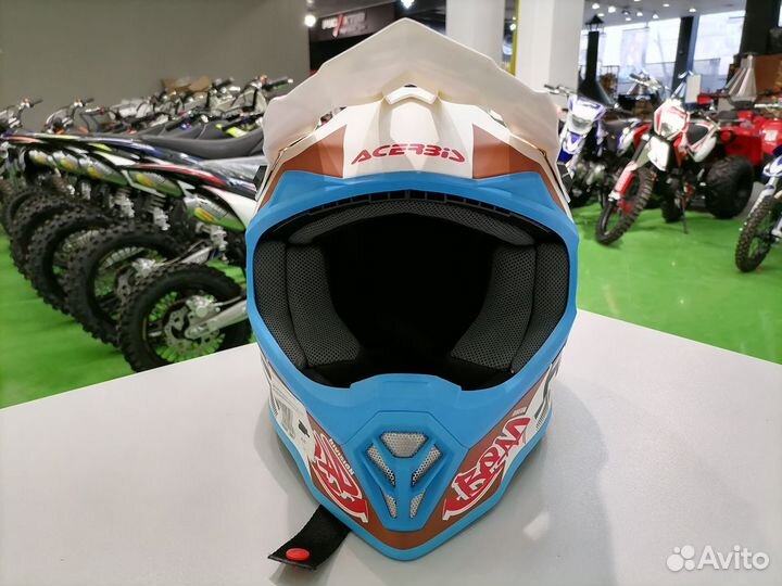 Мотошлем детский Acerbis steel