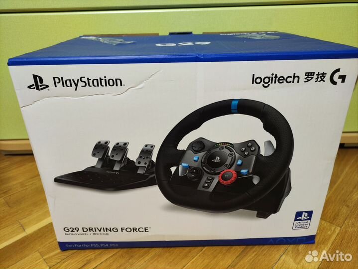 Руль logitech g29
