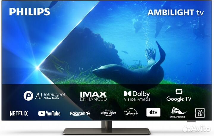 Новые Philips 65oled808 Ultra HD 4K Google TV