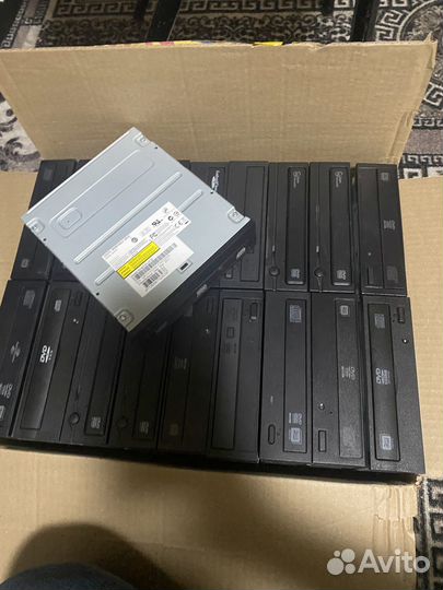 Дисководы HP Sony H-L dvd 100 шт