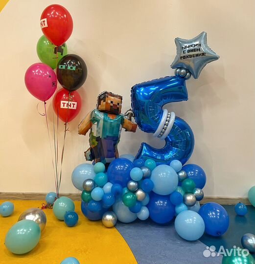 Воздушные шары с гелием. Шарики