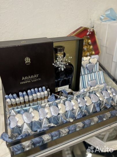 Корзина на свадьбу фруктовая