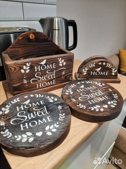 Доски разделочные из массива дерева тёмного