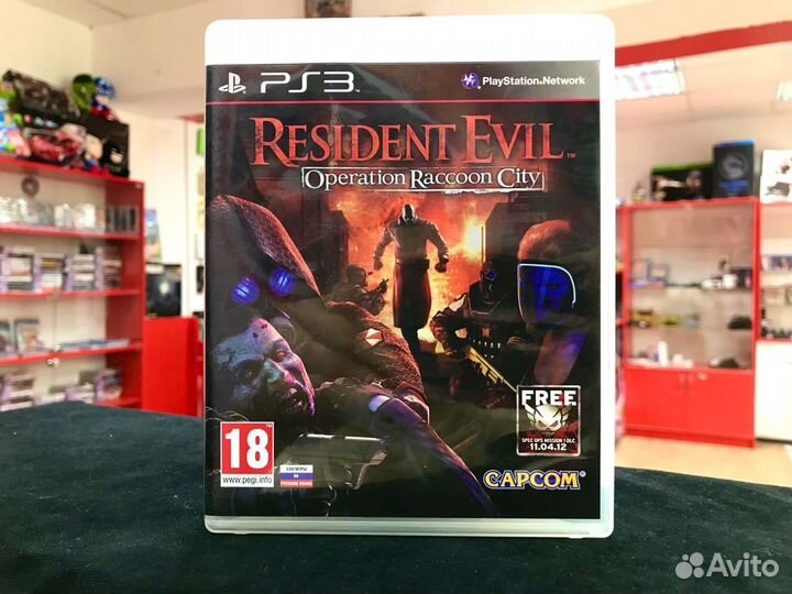 Диск PS3 Resident Evil Operation Raccon City
