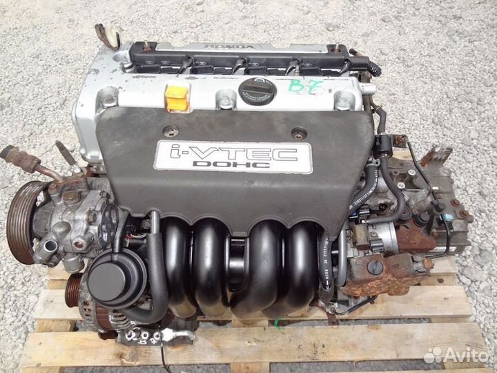 Контактный двигатель K20A6 Honda