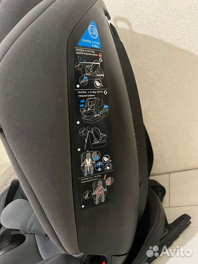 Детское автокресло от 0 до 36 кг поворотное