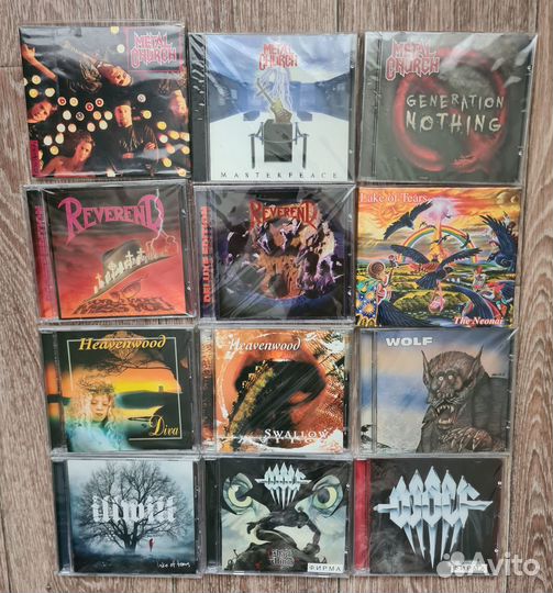 Metal Church-wolf-Lake Of Tears-Reverend-Skanners
