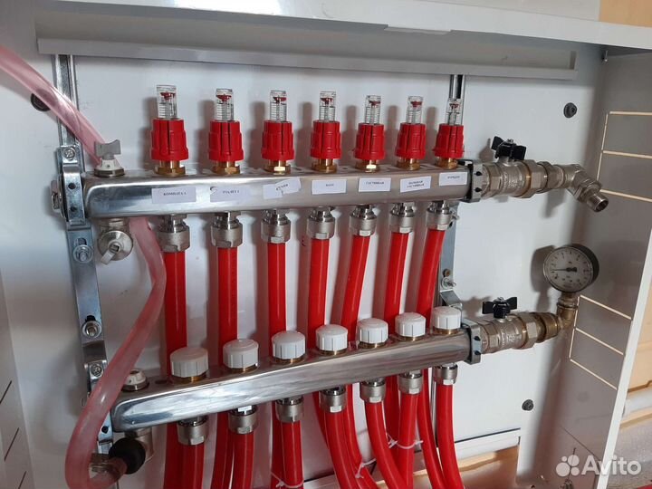 Монтаж водяного теплого пола