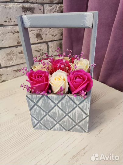 Подарок к 14 февраля. Букет для девушки