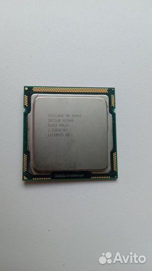 Процессор inel xeon x3440