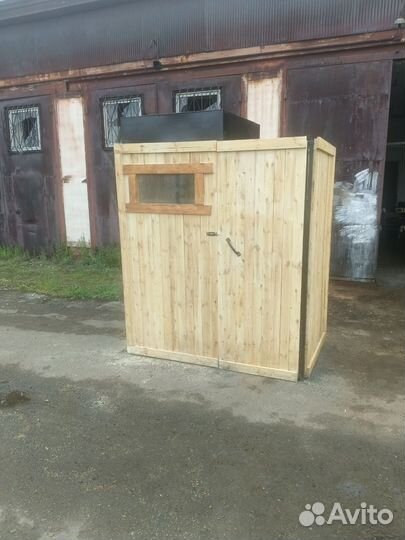Летний душ с подогревом воды