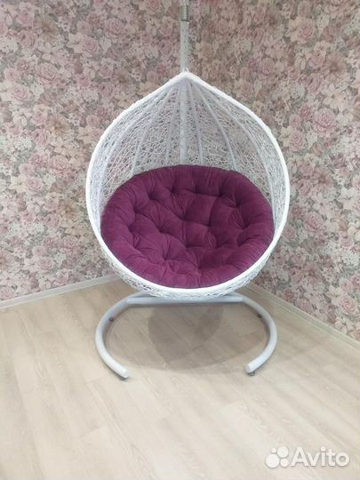 Кресло-качеля (любой цвет подушки)