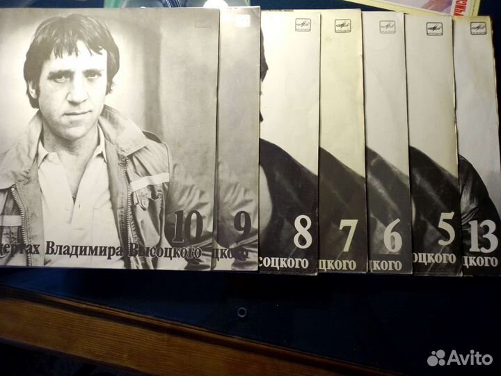 На концертах Владимира Высоцкого. 11пластинок