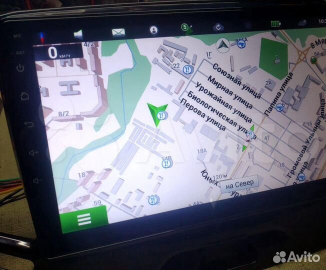 Магнитола Андроид на Ладу Веста 9 дюймов