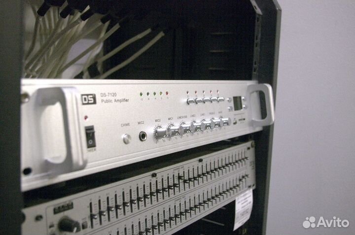 Tads DS-7120 — трансляционный усилитель, 120 Вт