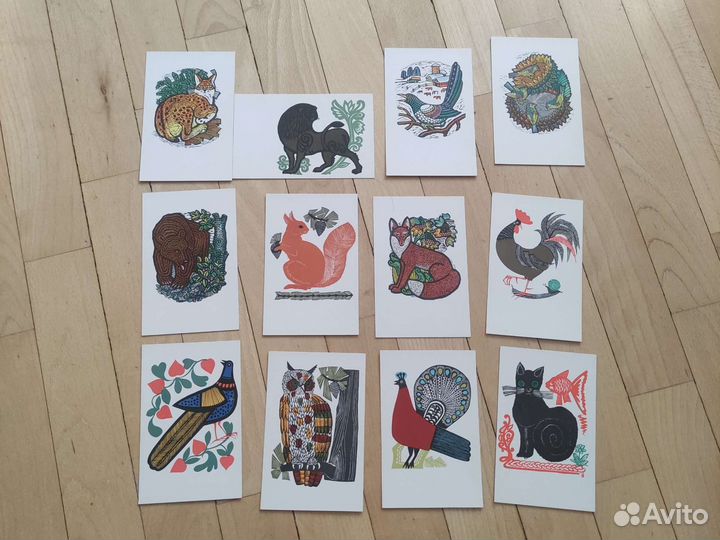 Декоративные птицы и звери 1972 В. Пензин