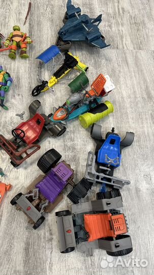 Черепашки ниндзя огромный набор игрушек оригинал