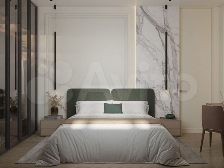 2-к. апартаменты, 54,3 м², 2/8 эт.