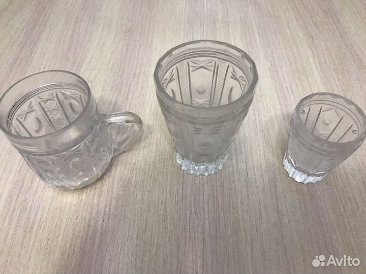 Хрусталь рюмки и бокалы