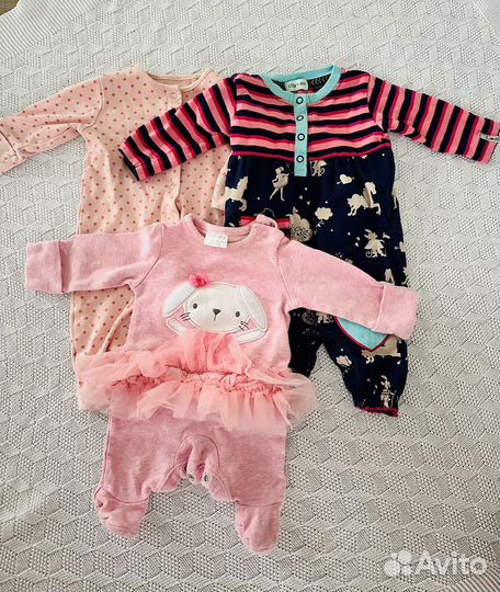 Пакет вещей для новорожденной девочки