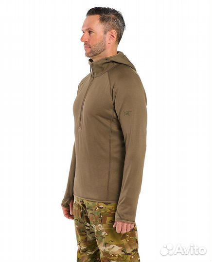 Delta AR Half Zip Hoody Wolf