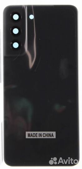 Задняя крышка для Samsung G990B (S21 FE) Серая (Со